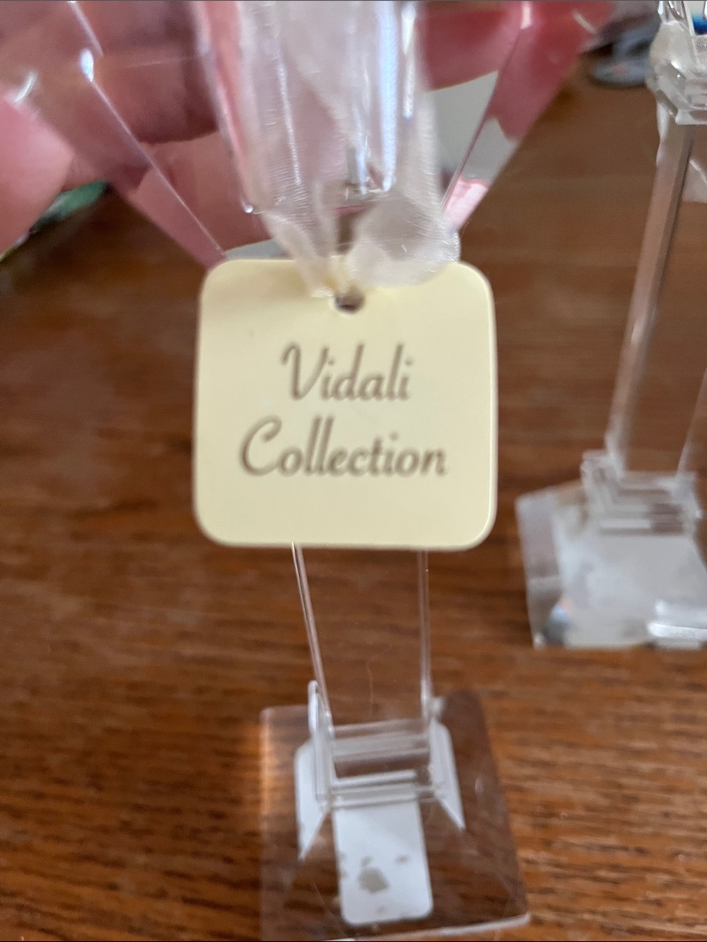 Glass candlestick holders - Picture 3 of 3